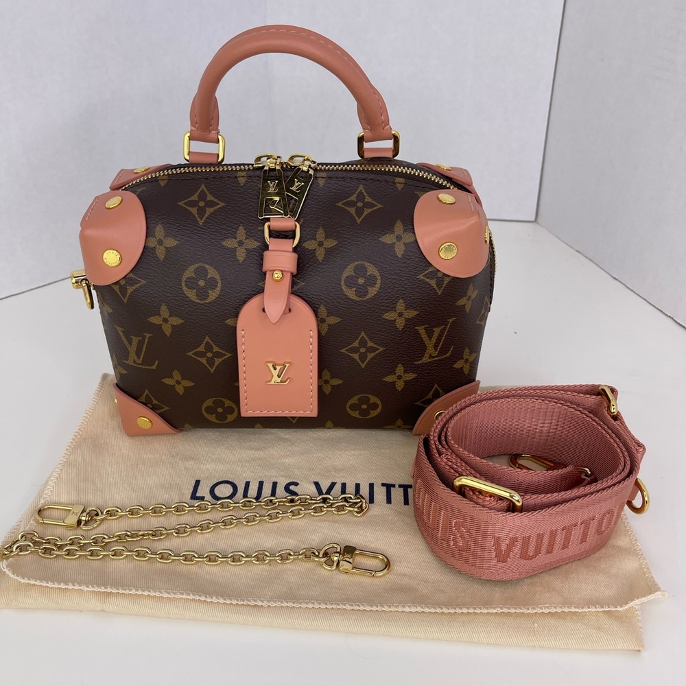 Monogram Petite Malle Souple Peach